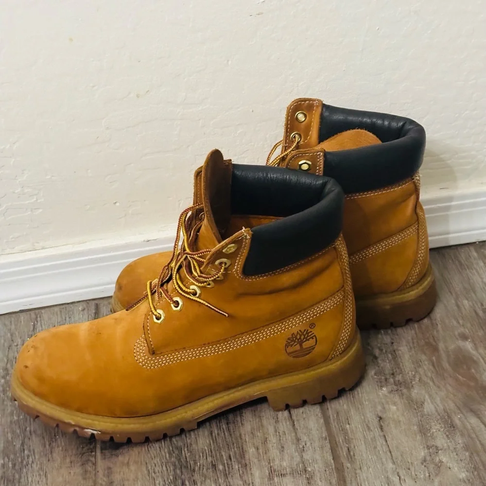 Timberland Men's Tan Leather Boots